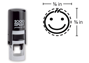 2000 Plus®  Self-Inking Printer R12 Round Stamp