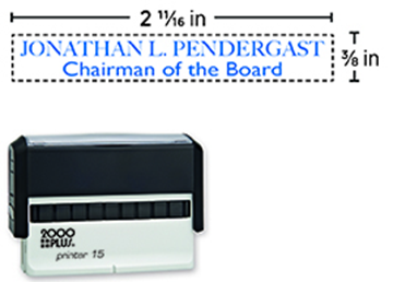 2000 Plus® Self-Inking Printer 15 Stamp