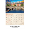 Let's Travel Stapled Wall Calendar