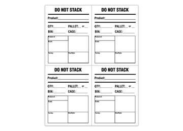 Rectangle Sheet Labels || Custom Laser Sheet Labels || 4 1/4" x 5 1/2", 4/Sheet, 1 Color