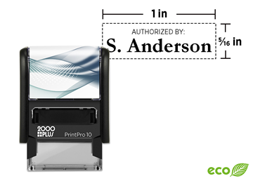 2000 Plus® PrintPro™ 10 Self-Inking Stamp