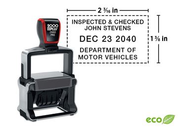 2000 Plus® Pro Self-Inking 2660D Heavy Duty Dater