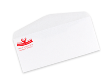 #9 Envelope, Smooth || Custom Envelopes || Spot Color