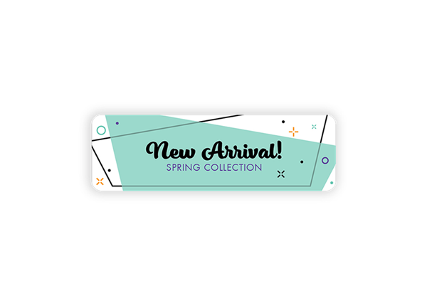 Rectangle Labels || Custom Labels || 15/16" x 3", Full Color