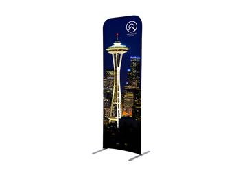 Tension Fabric Display Kit || Tradeshow Signage || 2'W x 6'H