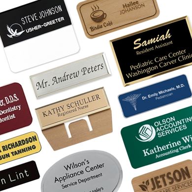 Engraved Name Badges