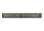 Engraved Plastic Sign || Custom Indoor Signs || Horizontal, 8" x 1"